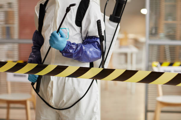 Professional Biohazard Cleanup technician working in Bloomington, NE